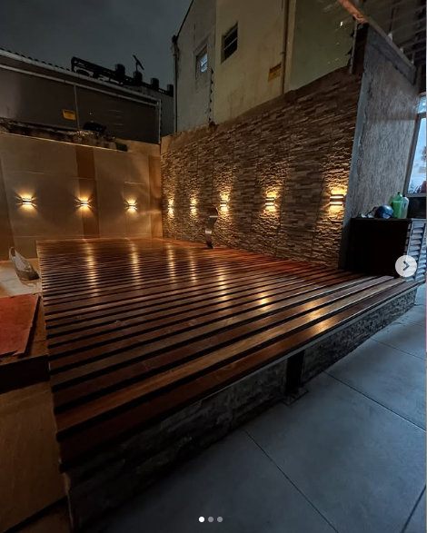 Piscina com capa MasterDeck
